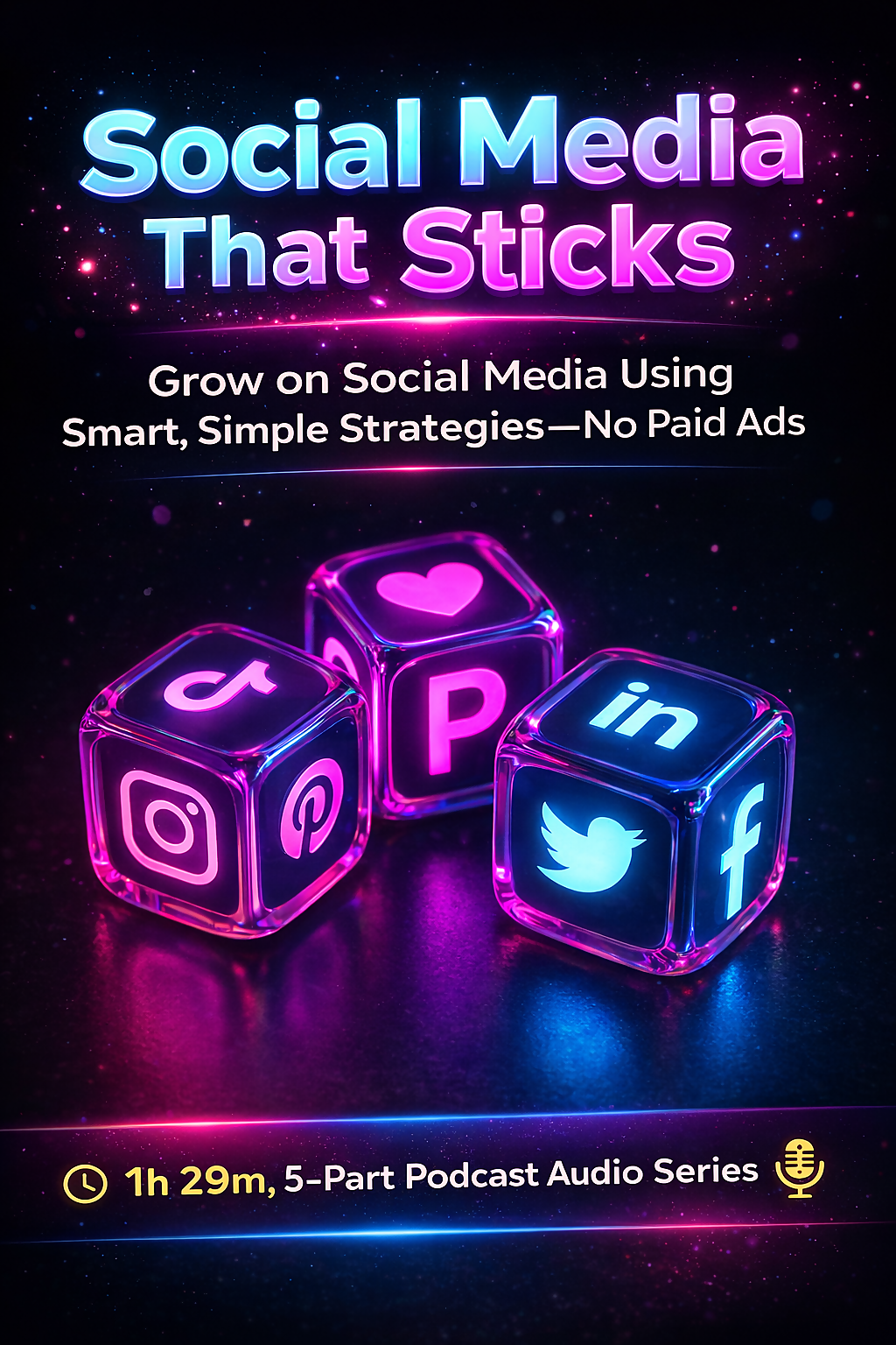 Social Media That Sticks - A 1hr. 29min. 5-Part Podcast Series