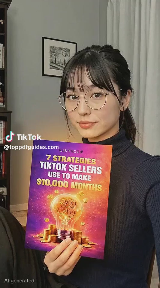 7 Strategies TikTok Sellers Use To Make $10,000 Months